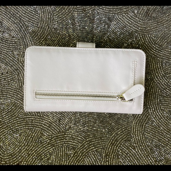 New Ivory Smart Phone Case / ID Wallet Ivory Cream - Picture 2 of 6